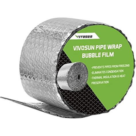 Insulated Pipe Wrap Insulation Bubble Film 6-Inch By 25-Feet Ducting HVAC 615435161495 | eBay