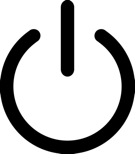 18 Power Button Symbol In Font Images - Power Off Icon Font, Power On Off Symbol and Power ...