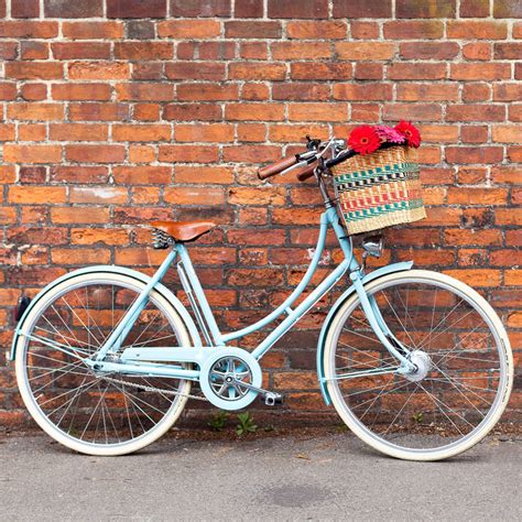 colourful rectangular bike baskets by the basket room ...