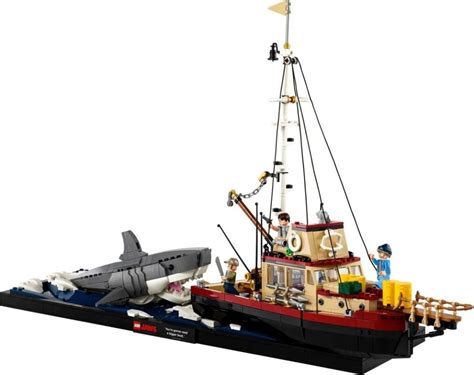 New LEGO Ideas ‘Jaws’ Set Coming Soon, Featuring a Buildable Orca Boat ...