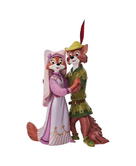 Disney Showcase Robin Hood and Maid Marian Statue | The Rabbit Hole ...