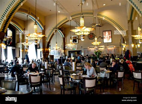 American Hotel Amsterdam Cafe Restaurant bar pub Netherlands Stock Photo - Alamy