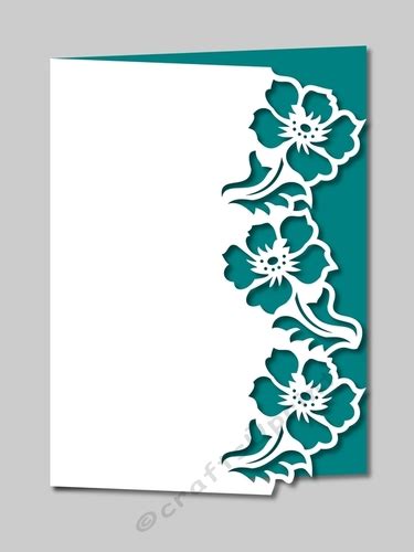 OVER THE EDGE FLORAL BORDER 10 - CUP713604_1051 | Craftsuprint