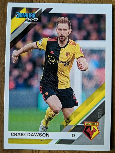 Craig Dawson | Watford | Panini Chronicles | eBay