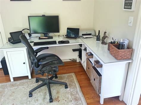 Custom L Shaped Desk Ikea: 10 Inspiring Ideas to Maximize Your Work Space [CTR: See How You Can ...