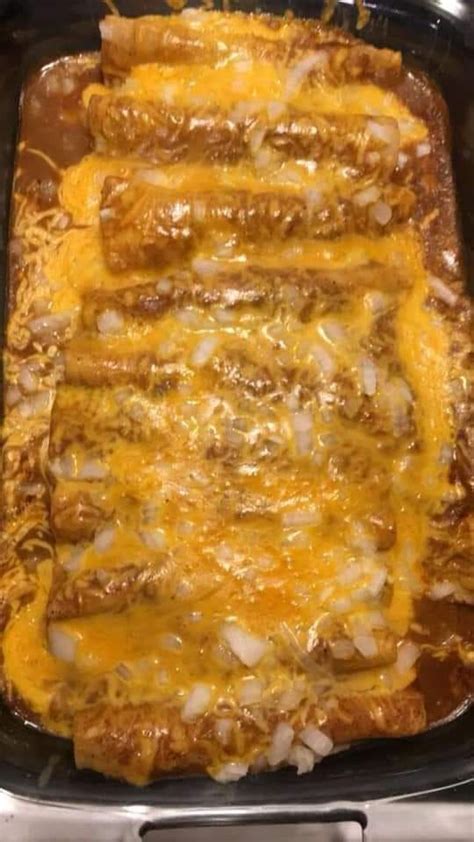 Homemade Enchiladas Rojas - Easy DIY Recipes