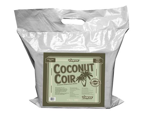 11 lb. Coconut Coir Block Soilless Grow Media - Walmart.com - Walmart.com