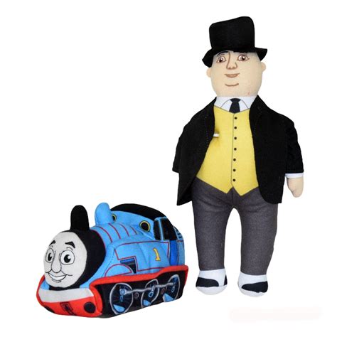 Thomas & Friends Tank Engine and Conductor 7-11 Inch Plush Toy Set for ...