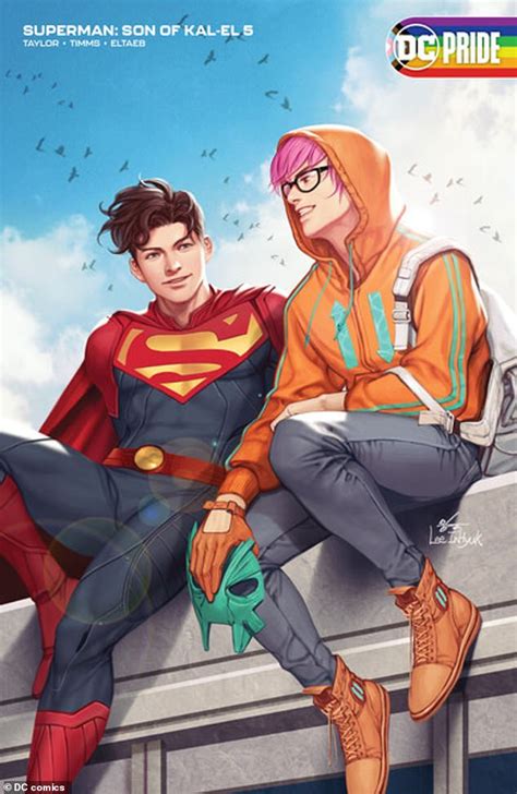 Superman comes out as BISEXUAL: DC Comics reveals son of Clark Kent is dating a man | Daily Mail ...