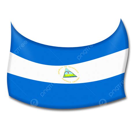 Nicaragua Flag, Nicaragua, Waving Nicaragua Flag, Nicaragua Flag Shinning PNG Transparent ...