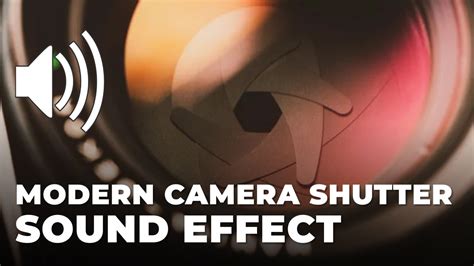 Modern Camera Shutter Sound Effect - Sound Effect MP3 Download