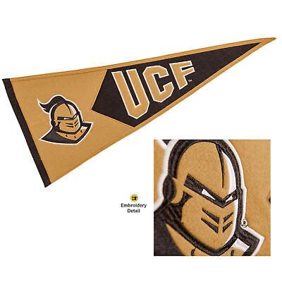 UCF Knights Embroidered and Wool College Pennant | eBay