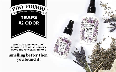 Amazon.com: Poo-Pourri Before-You- go Toilet Spray, 0.14 Fl Oz, Lavender Vanilla Scent : Health ...