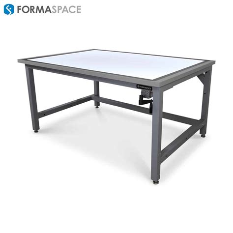 Height Adjustable Drafting Table with Lighted Surface | Formaspace