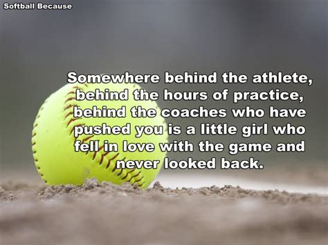 Softball Because | Softball quotes, Inspirational softball quotes ...