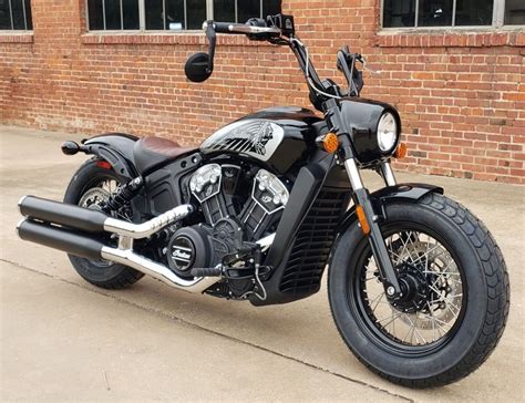 2021 Indian® Motorcycle Scout Bobber Twenty (Thunder Black), Oklahoma City, Oklahoma (1059310 ...