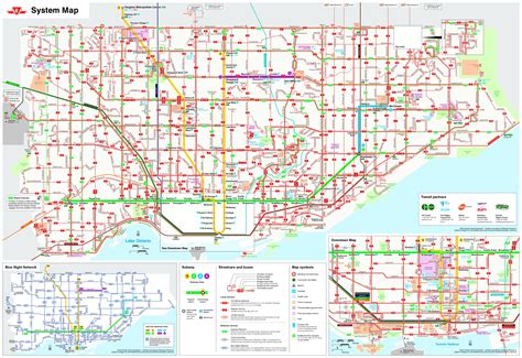 Toronto Transit Commission Subway Map - United States Map