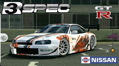 Real Racing 3 | 1999 Nissan Skyline GT-R (R34) R3-Spec Customization ...