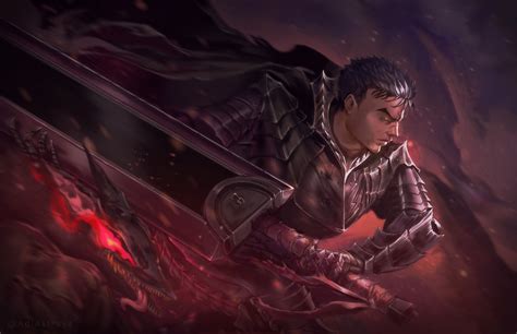 Adrienne Cossar - BERSERK- Guts Fanart