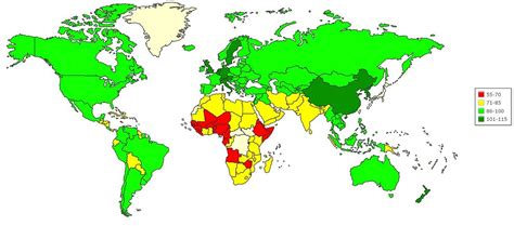 Average IQ Levels by Country – Data Geek – Medium