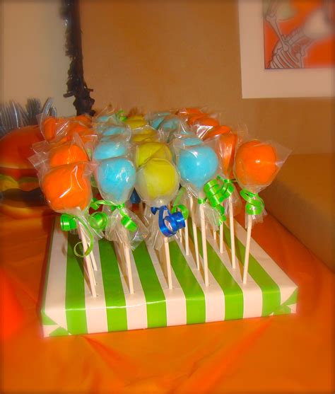 Scooby Doo themed Cake Pops ~Scooby Doo Party https://www.facebook.com/SimplyBashing | Scooby ...