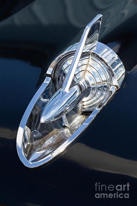 57 Chevy Hood Ornament Photograph by Jerry Fornarotto - Pixels