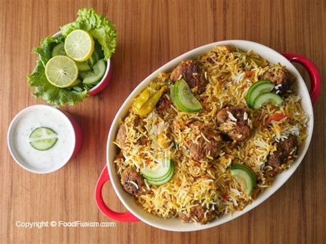 Kofta Biryani – Food Fusion