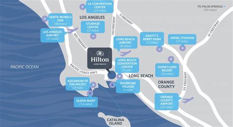 Hilton Hotels Map