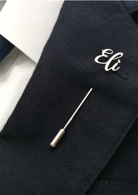 Custom lapel pins Men's lapel pinsinitial lapel