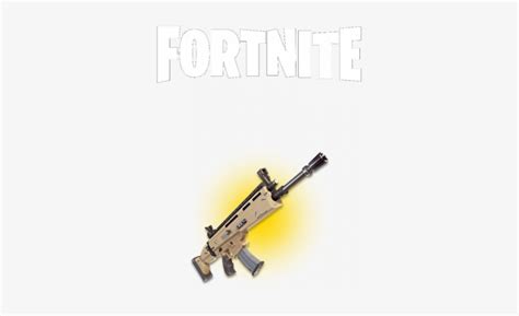 Fortnite - Gold Scar - Scar Fortnite Transparent PNG - 325x420 - Free ...