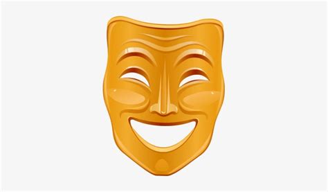 Mask Clipart - Comedy Mask Clip Art Transparent PNG - 305x400 - Free ...