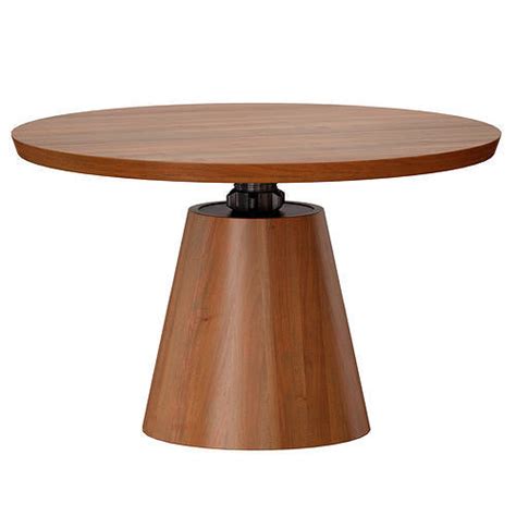 Revolve 48 Round Adjustable Height Dining Table Crate and Barrel 3D model | CGTrader