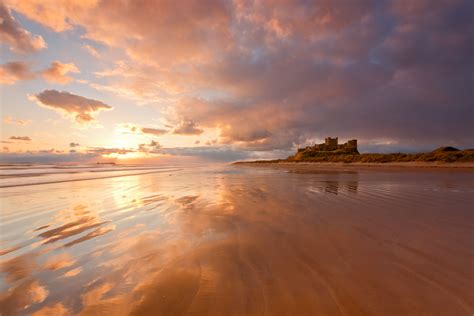 Bamburgh Castle, Sunrise - Bill Ward Photography