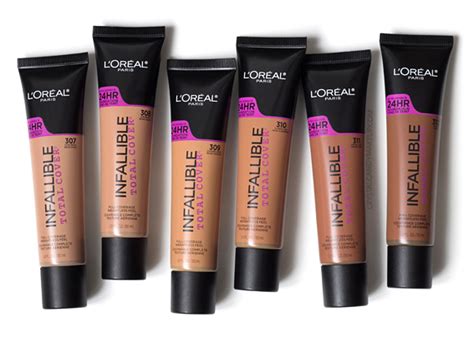 L'Oréal Paris Infallible Total Cover Foundation (All shades) - CrystalCandy Makeup Blog | Review ...