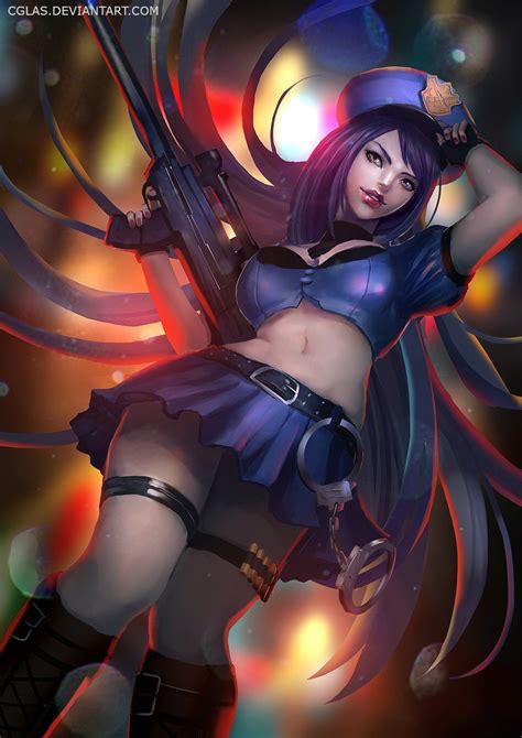 Officer Caitlyn | Wallpapers & Fan Arts | League Of Legends | LoL Stats