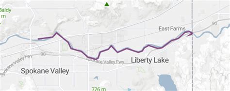 Spokane River Centennial Trail Multi Trail - Spokane