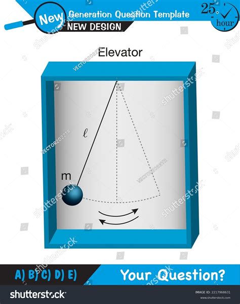 Physics Spring System Motion Mass On Stock Vector (Royalty Free ...