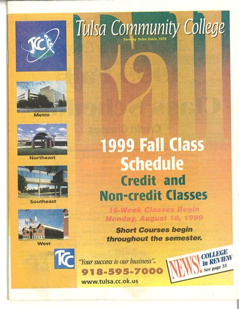 Fall99 Tulsa Community College, Short Courses, Class Schedule ...