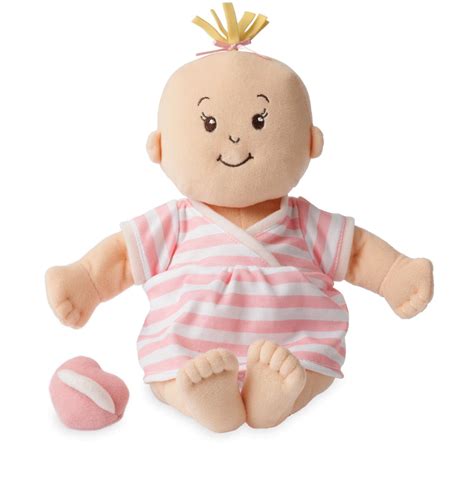 Manhattan Toy Baby Stella Peach Soft Nurturing First Baby Doll for Ages ...