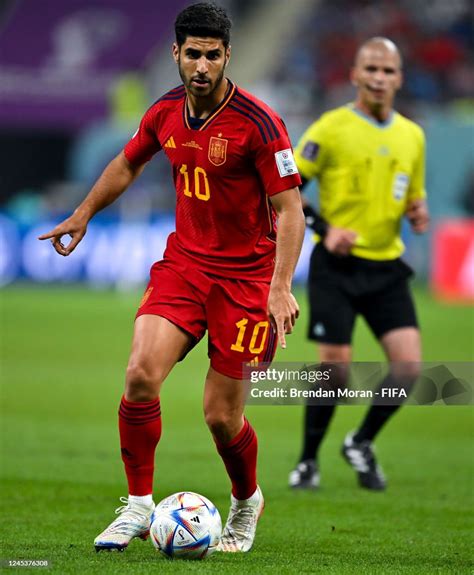 Marco Asensio of Spain during the FIFA World Cup Qatar 2022 Group E... News Photo - Getty Images