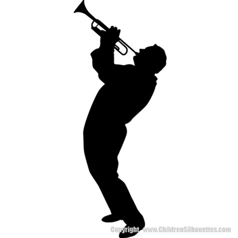 Trumpet Player SILHOUETTES (Wall Decor) Bands