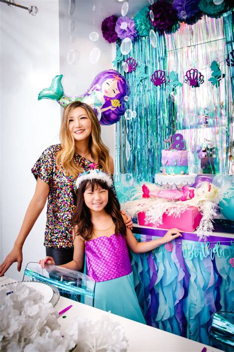 Mermaid themed party