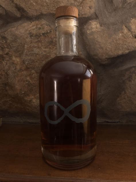 Infinity Bottle Completed! : whiskey