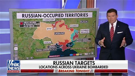 Bret Baier maps out Russian-occupied territories in Ukraine | On Air ...