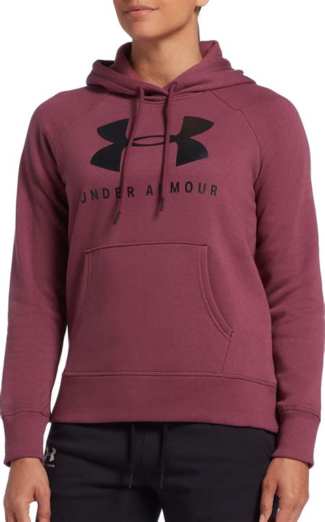 Under Armour Women's Rival Fleece Graphic Hoodie - Walmart.com