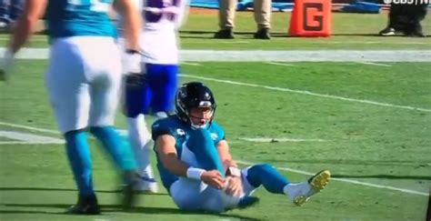 Trevor Lawrence Goes Down With Brutal Ankle Injury During Sunday’s Game vs. Bills (VIDEO)