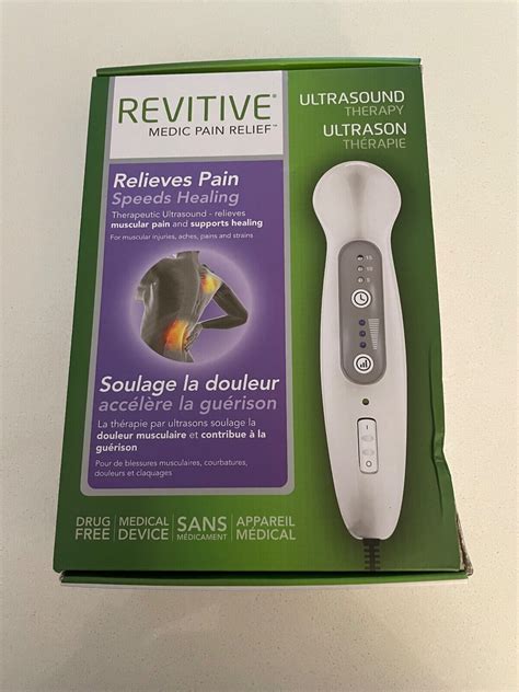 Revitive Ultrasound Therapy Device- Brand New/Sealed $135 Revitive Ultrasound | eBay