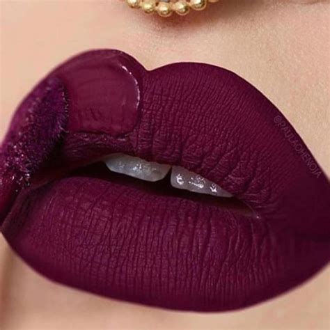 Dark red matte lipstick | MakeUp | Beauty makeup, Lip Makeup und Dark red lipstick matte