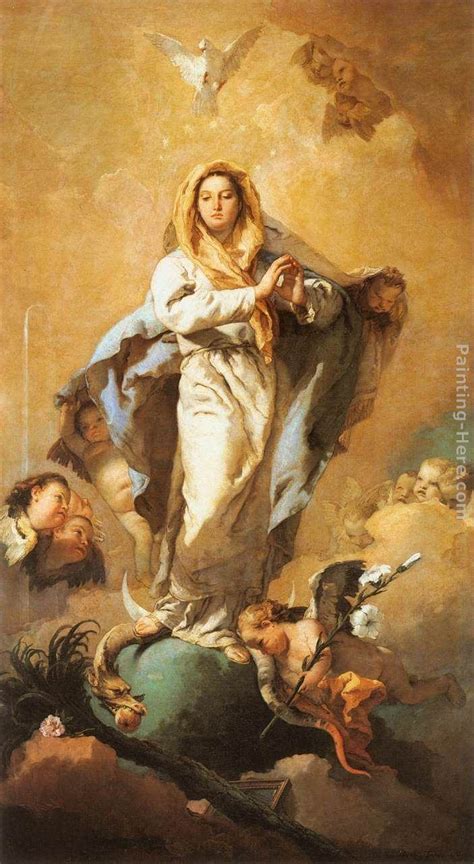 Giovanni Battista Tiepolo The Immaculate Conception painting | framed paintings for sale