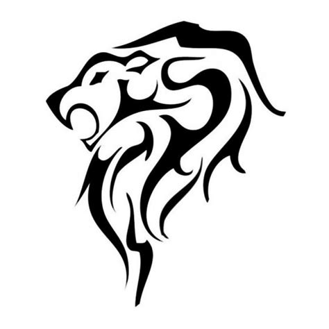 Lion Vinyl Decal Sticker V9 - DecalsHouse